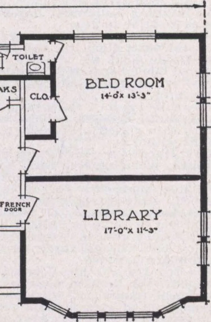 An illustration from The famous fifty and other favorite homes, 1916, leaf 102
