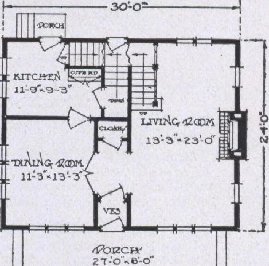 An illustration from The famous fifty and other favorite homes, 1916, leaf 106