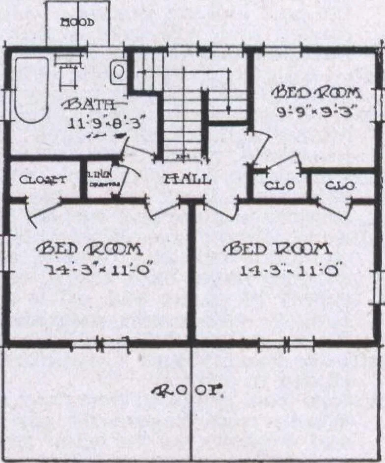 An illustration from The famous fifty and other favorite homes, 1916, leaf 106