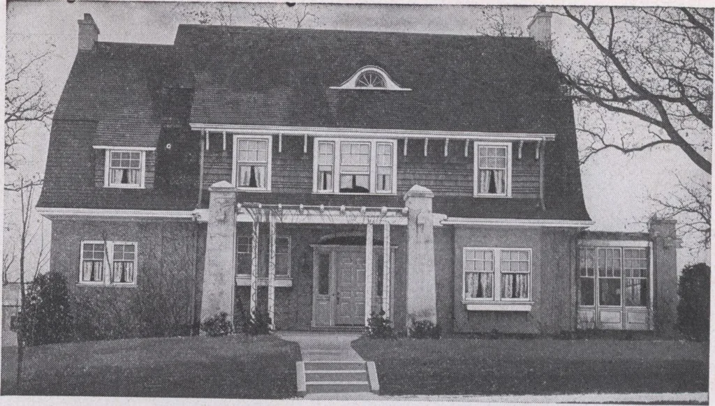 An illustration from The famous fifty and other favorite homes, 1916, leaf 108