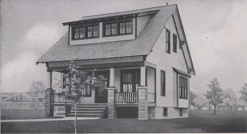 An illustration from The famous fifty and other favorite homes, 1916, leaf 111