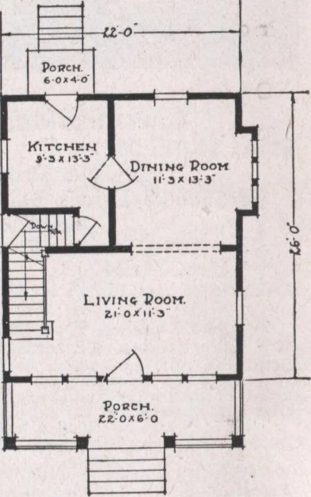 An illustration from The famous fifty and other favorite homes, 1916, leaf 111