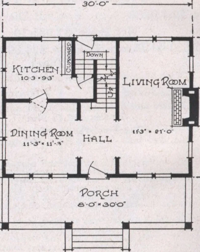 An illustration from The famous fifty and other favorite homes, 1916, leaf 113