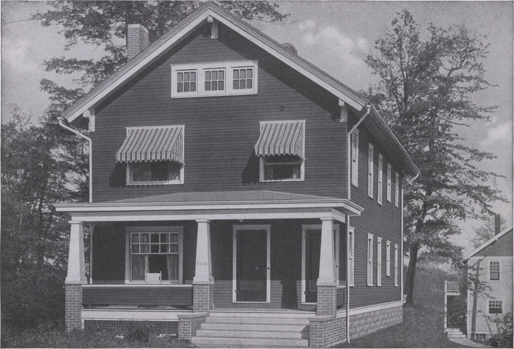 An illustration from The famous fifty and other favorite homes, 1916, leaf 117