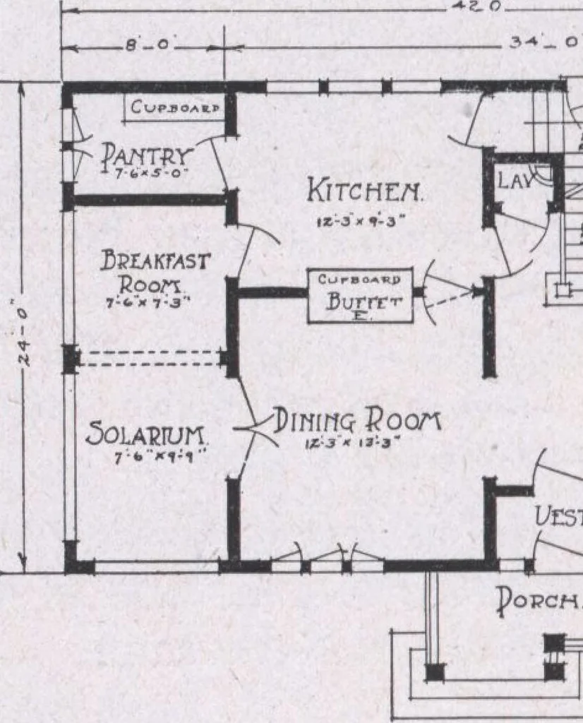 An illustration from The famous fifty and other favorite homes, 1916, leaf 119
