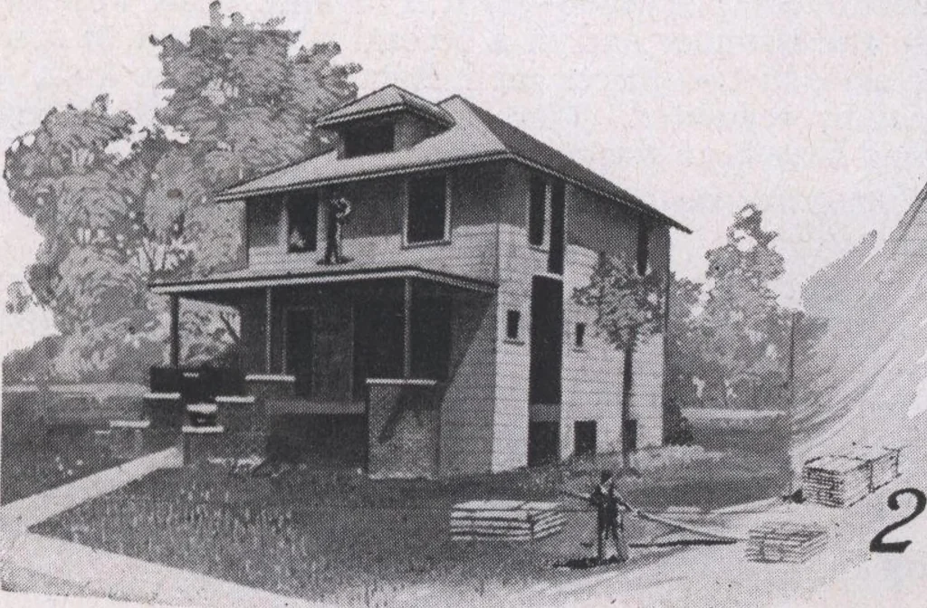 An illustration from The famous fifty and other favorite homes, 1916, leaf 12