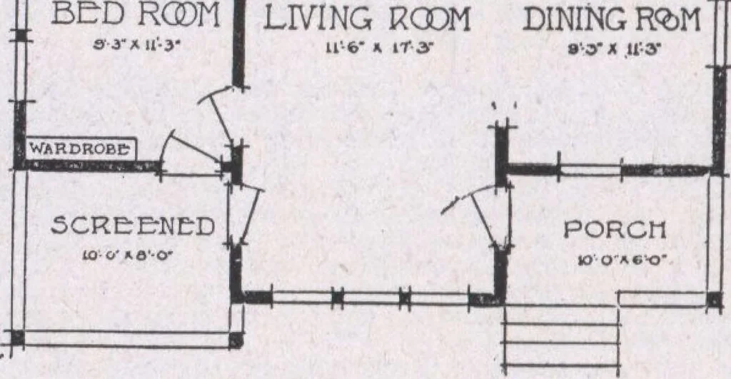 An illustration from The famous fifty and other favorite homes, 1916, leaf 33