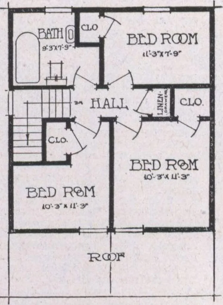 An illustration from The famous fifty and other favorite homes, 1916, leaf 34