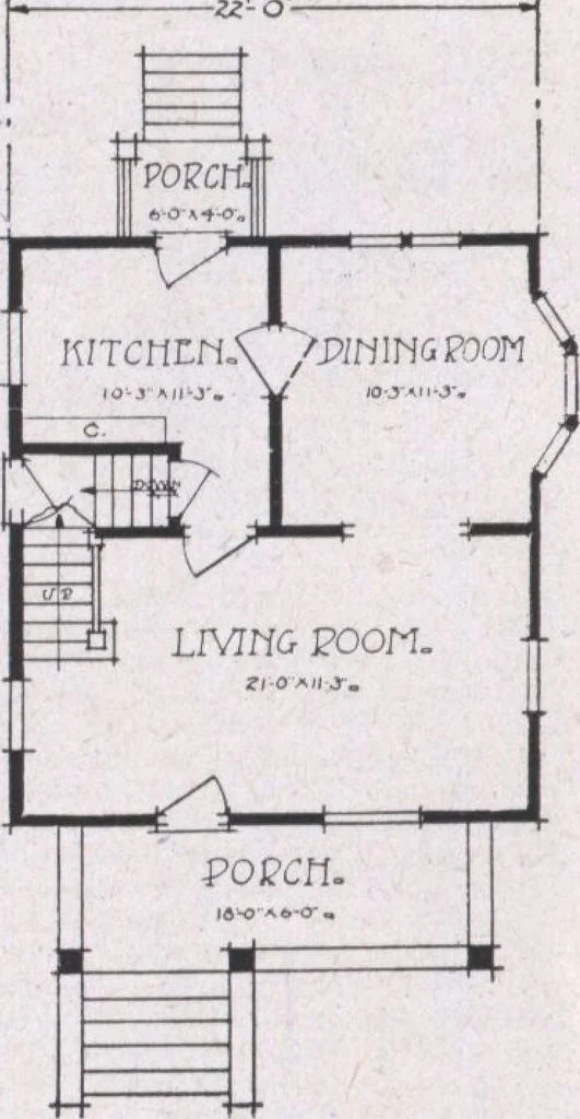 An illustration from The famous fifty and other favorite homes, 1916, leaf 35