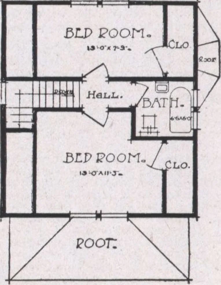 An illustration from The famous fifty and other favorite homes, 1916, leaf 35