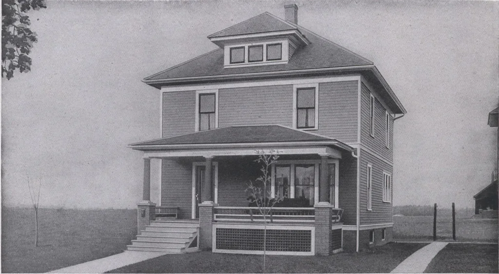 An illustration from The famous fifty and other favorite homes, 1916, leaf 39