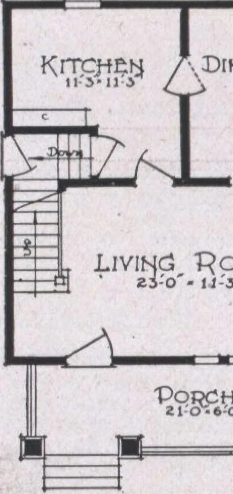 An illustration from The famous fifty and other favorite homes, 1916, leaf 39