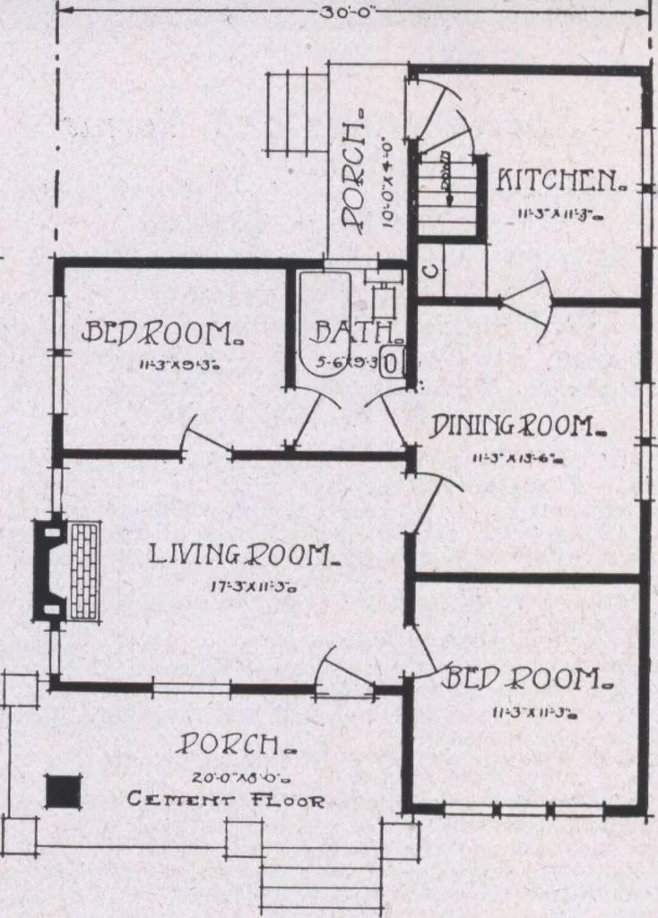 An illustration from The famous fifty and other favorite homes, 1916, leaf 42