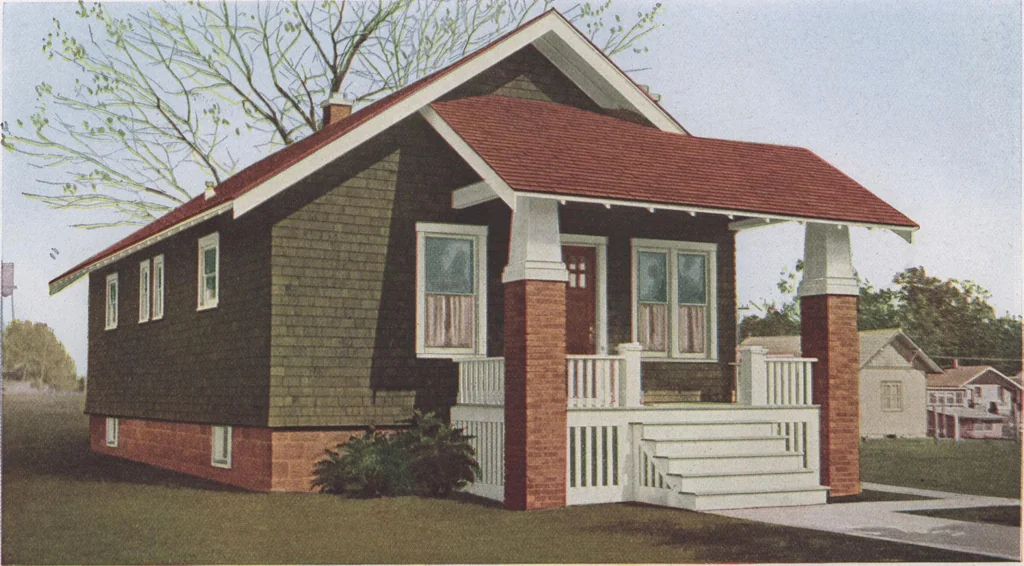 An illustration from The famous fifty and other favorite homes, 1916, leaf 44