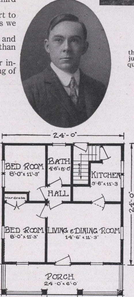 An illustration from The famous fifty and other favorite homes, 1916, leaf 48