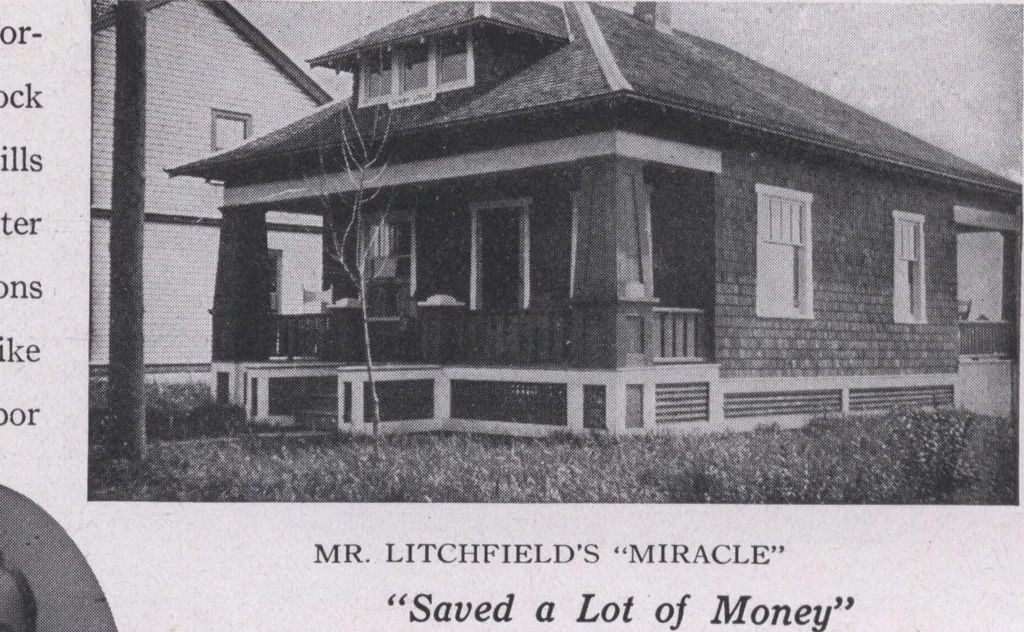 An illustration from The famous fifty and other favorite homes, 1916, leaf 48