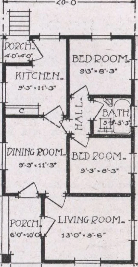 An illustration from The famous fifty and other favorite homes, 1916, leaf 57