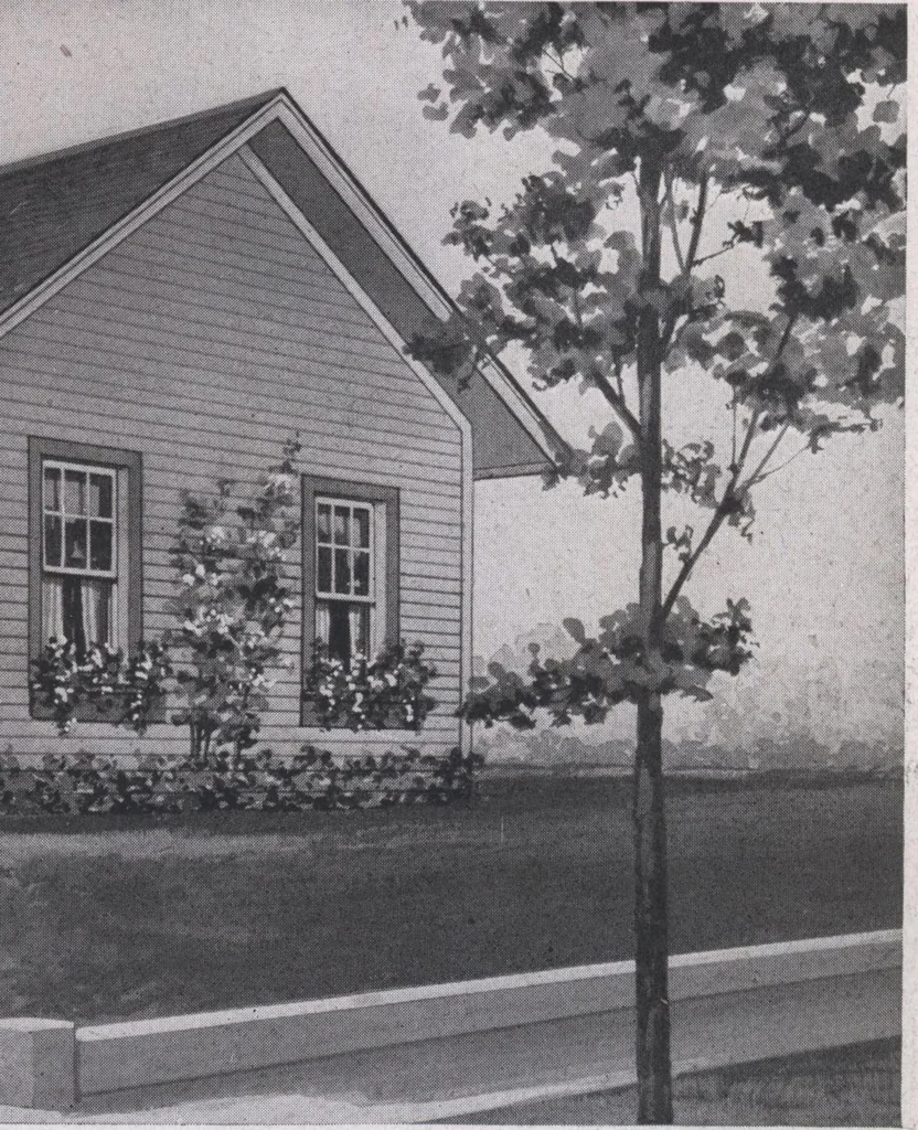 An illustration from The famous fifty and other favorite homes, 1916, leaf 58