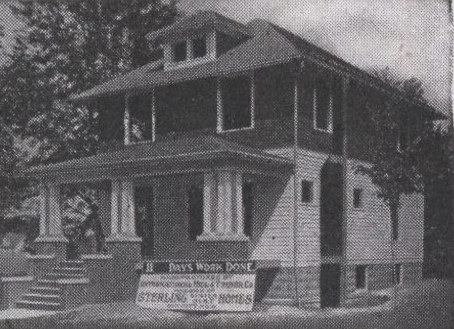 An illustration from The famous fifty and other favorite homes, 1916, leaf 6