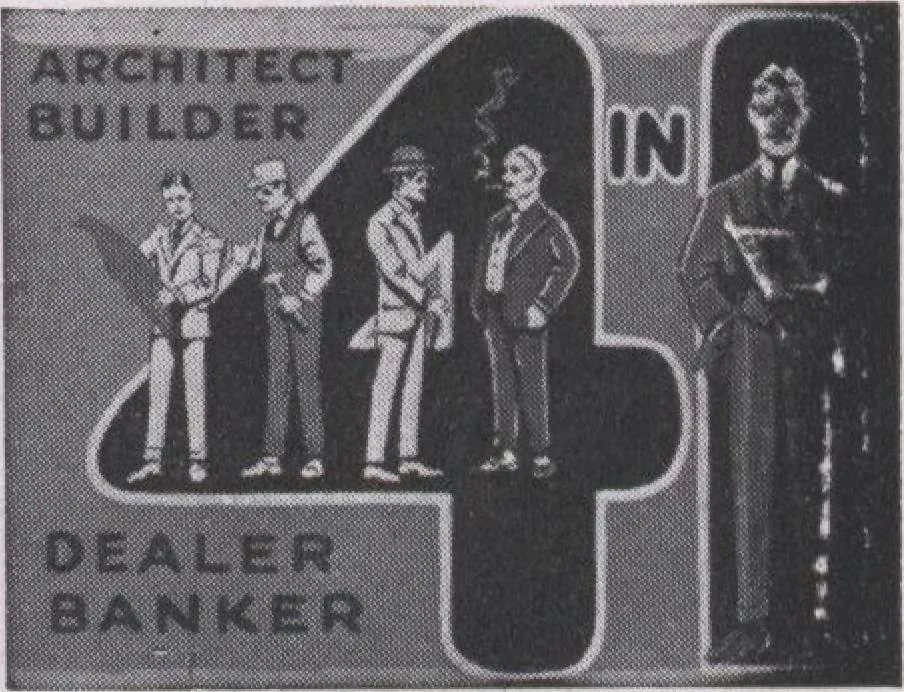 An illustration from The famous fifty and other favorite homes, 1916, leaf 6