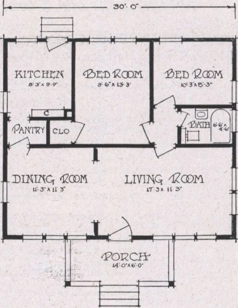 An illustration from The famous fifty and other favorite homes, 1916, leaf 61