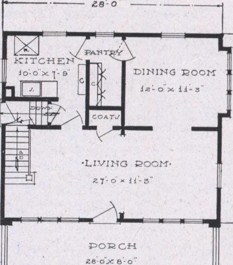 An illustration from The famous fifty and other favorite homes, 1916, leaf 63