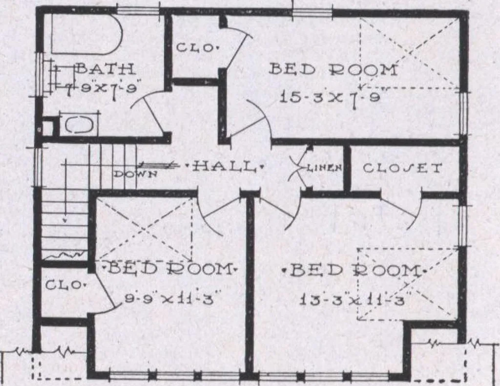 An illustration from The famous fifty and other favorite homes, 1916, leaf 63