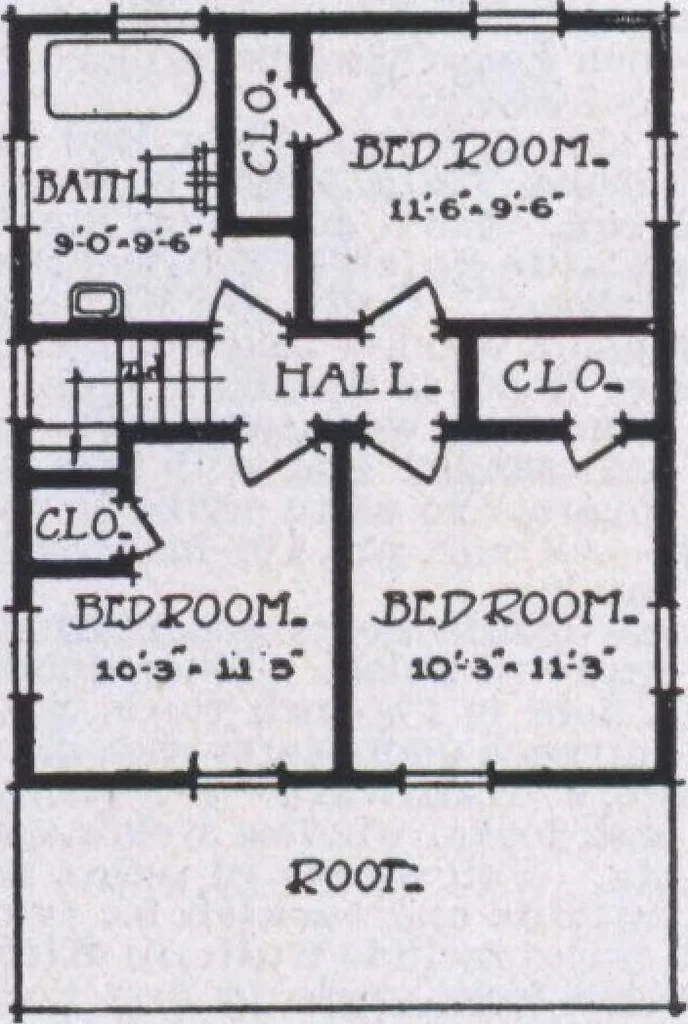 An illustration from The famous fifty and other favorite homes, 1916, leaf 66