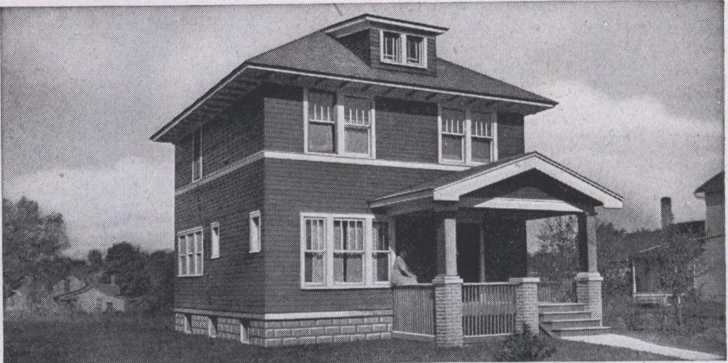 An illustration from The famous fifty and other favorite homes, 1916, leaf 68
