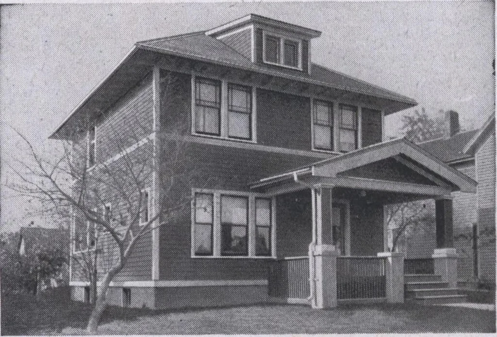 An illustration from The famous fifty and other favorite homes, 1916, leaf 68