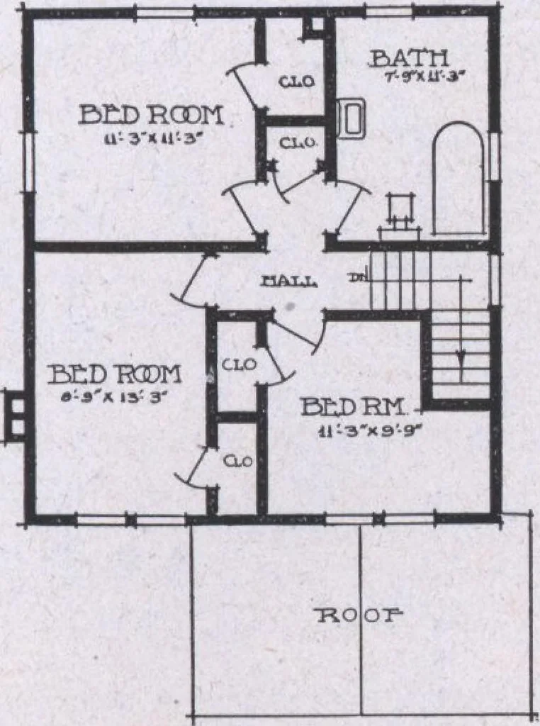 An illustration from The famous fifty and other favorite homes, 1916, leaf 68
