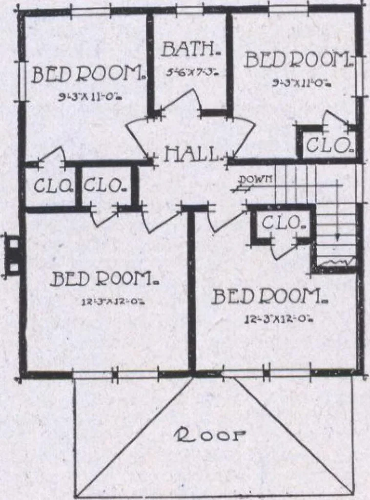 An illustration from The famous fifty and other favorite homes, 1916, leaf 68