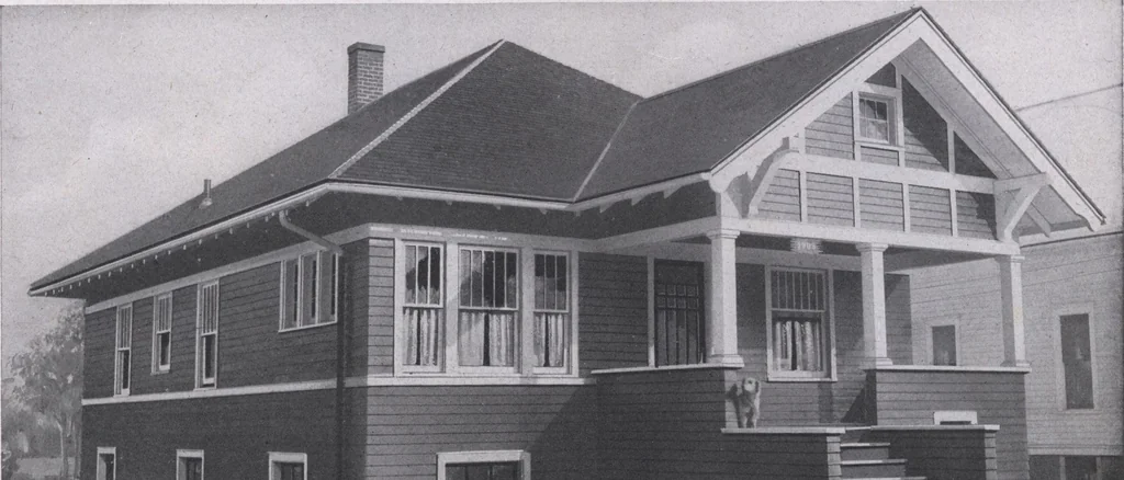 An illustration from The famous fifty and other favorite homes, 1916, leaf 70