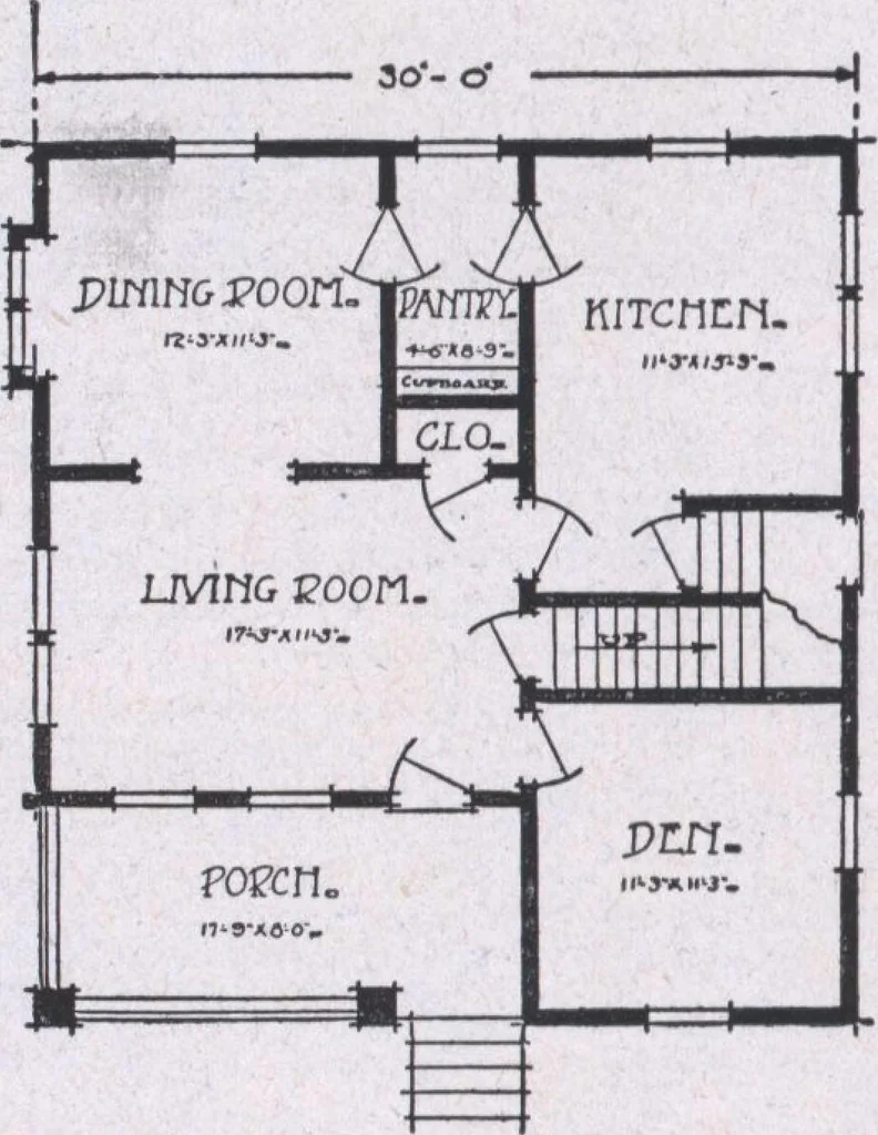 An illustration from The famous fifty and other favorite homes, 1916, leaf 71