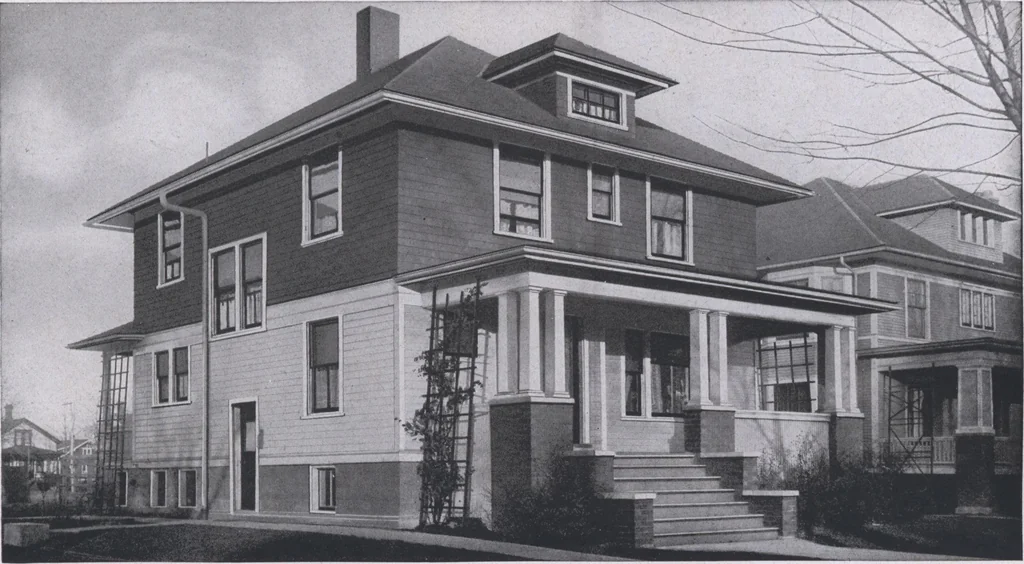 An illustration from The famous fifty and other favorite homes, 1916, leaf 72