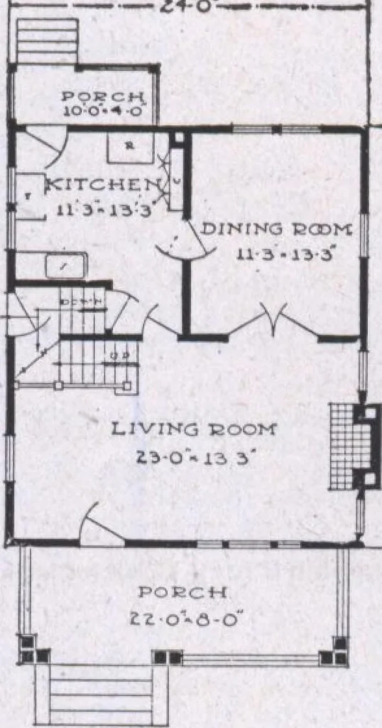 An illustration from The famous fifty and other favorite homes, 1916, leaf 72