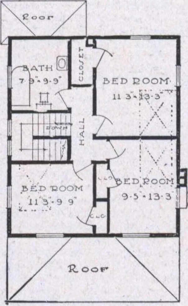 An illustration from The famous fifty and other favorite homes, 1916, leaf 72