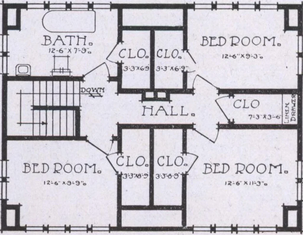 An illustration from The famous fifty and other favorite homes, 1916, leaf 78