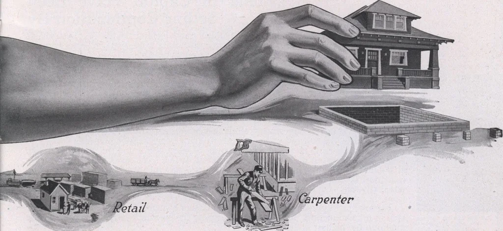 An illustration from The famous fifty and other favorite homes, 1916, leaf 8