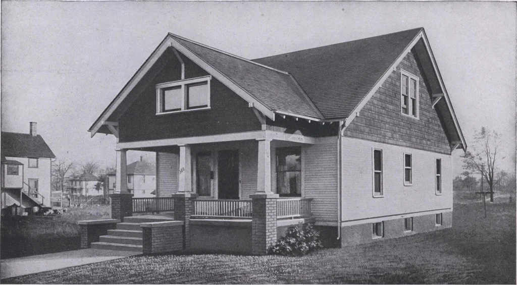 An illustration from The famous fifty and other favorite homes, 1916, leaf 83