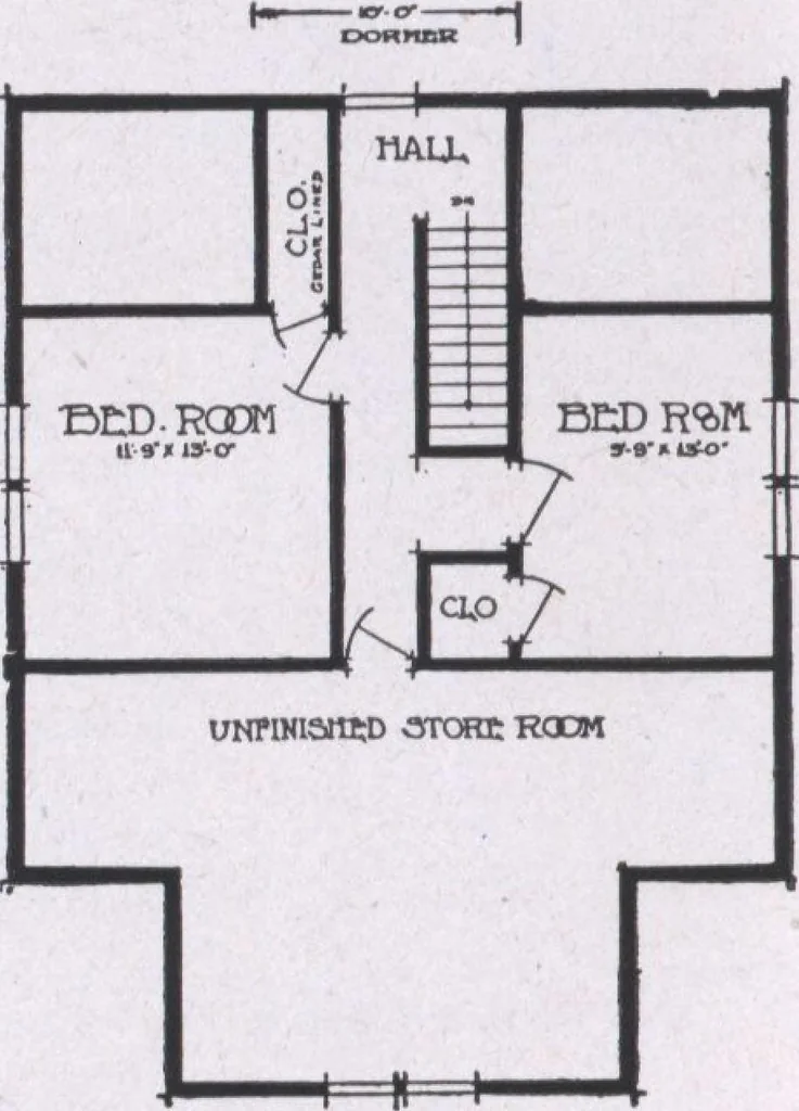 An illustration from The famous fifty and other favorite homes, 1916, leaf 83