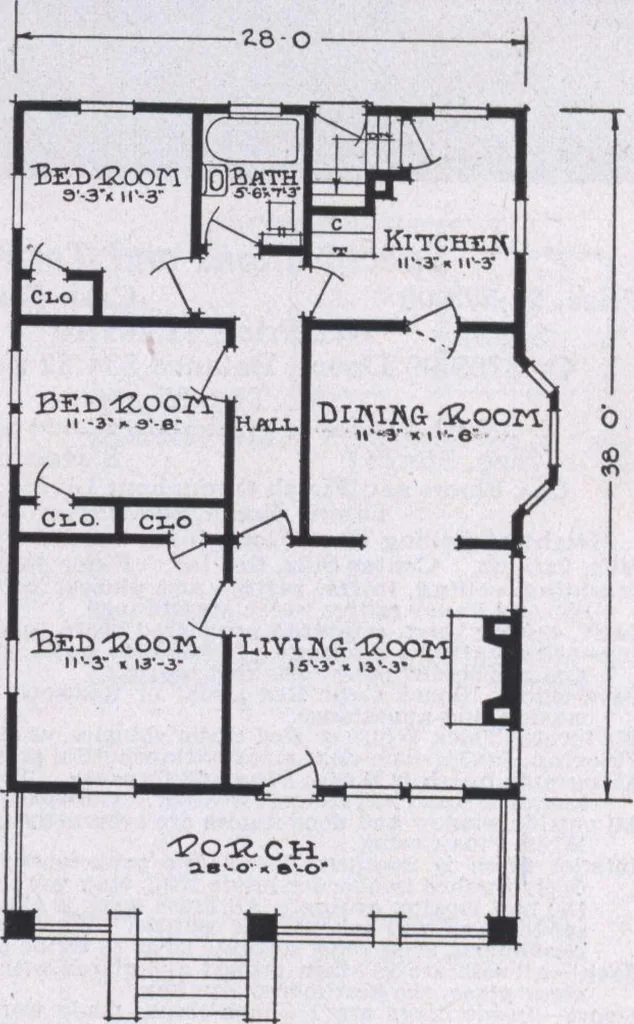 An illustration from The famous fifty and other favorite homes, 1916, leaf 84
