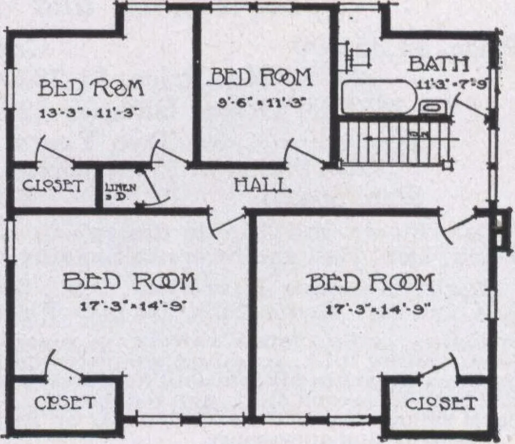 An illustration from The famous fifty and other favorite homes, 1916, leaf 86