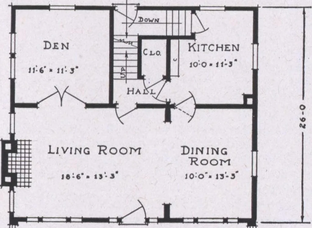 An illustration from The famous fifty and other favorite homes, 1916, leaf 88