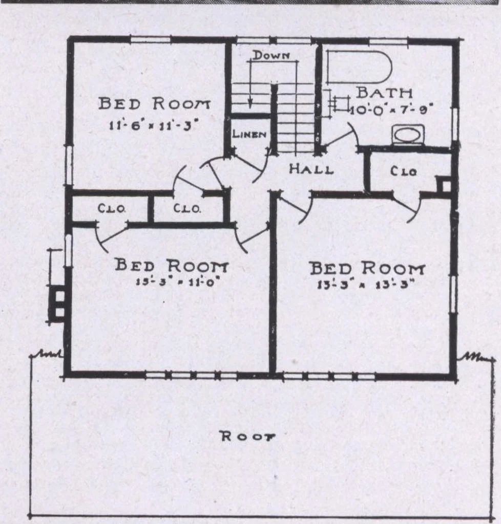 An illustration from The famous fifty and other favorite homes, 1916, leaf 88