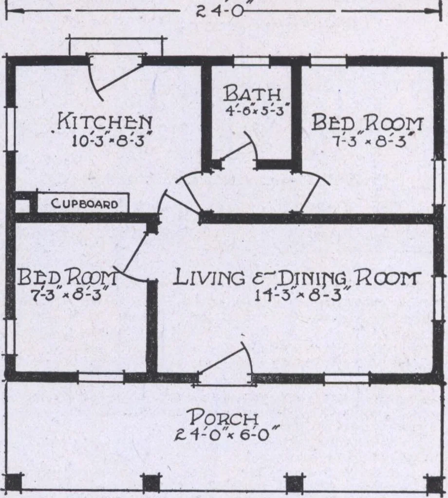 An illustration from The famous fifty and other favorite homes, 1916, leaf 90