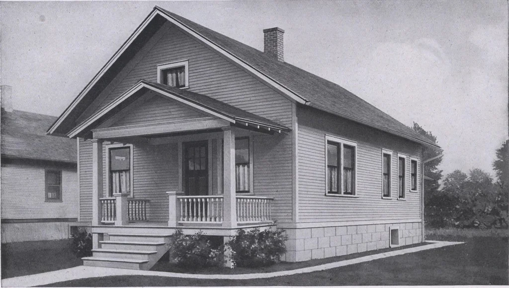 An illustration from The famous fifty and other favorite homes, 1916, leaf 93