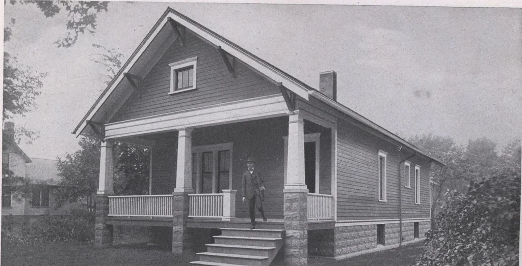 An illustration from The famous fifty and other favorite homes, 1916, leaf 96