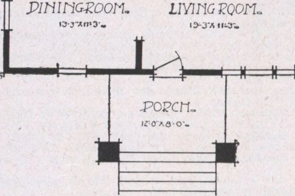An illustration from The famous fifty and other favorite homes, 1916, leaf 99