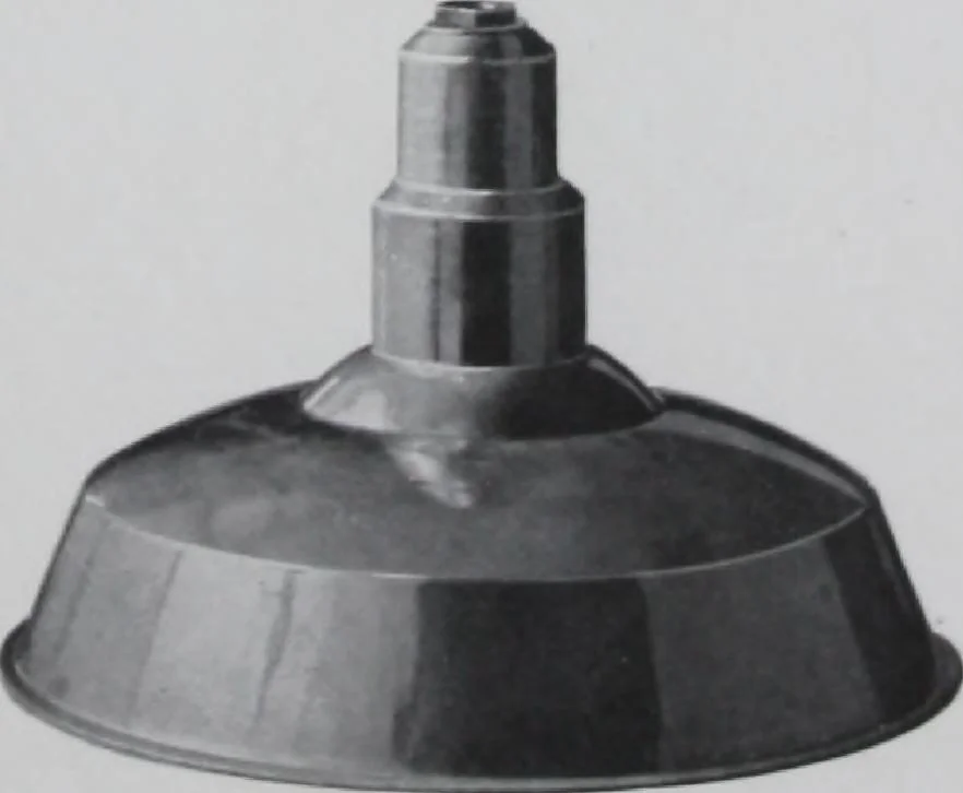 An illustration from Ivanhoe metal reflectors and fittings for industrial illumination. Catalog no. 276., 1918, leaf 14